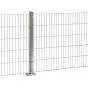 Doppelstabmattenzaun David 6/5/6 mm - Ausführung: verzinkt, Höhe: 83 cm, Länge: 251 cm
