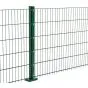 Doppelstabmattenzaun Goliath 8/6/8 mm - Ausführung: grün beschichtet, Höhe: 63 cm, Länge: 251 cm