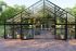 Gewächshaus Kurkuma - Farbe: schwarz, Ausführung: Kunststoffglas Dach + Echtglas Wand, Länge: 4060 mm, Breite: 7070 mm, Höhe: 3590 mm