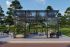Gewächshaus Oregano - Farbe: schwarz, Ausführung: Kunststoffglas Dach + Echtglas Wand, Länge: 3060 mm, Breite: 4060 mm, Höhe: 2470 mm