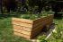 Holz Hochbeet Paula - Maße (L x B x H): 390 x 120 x 80 cm