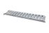 Aluminium Auffahrtsrampe PRO max. Belastbarkeit Paar*: 2400 kg - Länge: 2,42 m