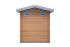 WPC Gartenhaus Abendruh - Länge: 193 cm, Breite: 193 cm, Höhe: 253 cm, Farbe: Holzoptik
