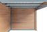 WPC Gartenhaus Alpenblick inkl. überdachter Terrasse - Länge: 560 cm, Breite: 300 cm, Höhe: 239 cm, Farbe: Holzoptik