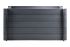 WPC Hochbeet Tina - Farbe: dunkelgrau, Maße (L x B x H): 150 x 70 x 75 cm
