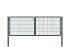 Rohrrahmentor Basic 2-flügelig - Ausführung: anthrazit beschichtet, Höhe: 103 cm, Durchgangslichte: ca. 283 cm