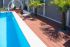 Terrassendielen WPC - Länge: 2900 mm, Querschnitt: 140 x 25 mm, Farbe: Holzoptik braun