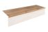 Stufenauflage Vinyl 1200 x 300 x 30 mm  - Modell: VERDI Eiche Dekor
