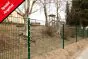 Gartenzaun Set 10 lfm, Farbe: grün, Höhe: 123 cm, Doppelstabmatten 6/5/6 Aktion