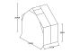 Gewächshaus Rosmarin - Erweiterungsset Echtglas, Länge: 1650 mm, Breite: 3350 mm, Höhe: 2540 mm