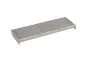 Gitterrost-Stufen 30 x 30 mm, Edelstahl, rutschhemmend - Breite: 800 mm, Tiefe: 270 mm