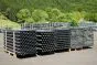 Recyclingpfosten mit Spitze (quadratisch)