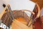 Spindeltreppe Nobile Holz