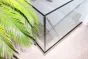 Ganzglasgeländer Komplettset - Ausführung: für aufgesetzte Montage, für Glasstärke: 20,76-21,52 mm, Länge: 3 m