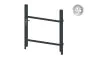 Alu Türrahmen 1-flügelig ohne Füllung (Profil: 63 mm) - Flügelhöhe: 940-1500 mm, Anschlag: links, Farbe: anthrazit