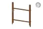Alu Türrahmen 1-flügelig ohne Füllung (Profil: 63 mm) - Flügelhöhe: 940-1500 mm, Anschlag: links, Farbe: braun