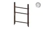 Alu Türrahmen 1-flügelig ohne Füllung (Profil: 63 mm) - Flügelhöhe: 1400-2000 mm, Anschlag: links, Farbe: schokobraun