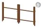Alu Türrahmen 2-flügelig ohne Füllung (Profil: 63 mm) - Türhöhe: 940-1500 mm, Anschlag: rechts, Farbe: braun