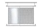 Französischer Balkon „Horbat“ - Länge: 139 cm