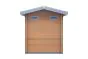 WPC Gartenhaus Abendruh - Länge: 193 cm, Breite: 193 cm, Höhe: 253 cm, Farbe: Holzoptik