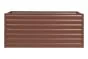 Alu Hochbeet Winchester - max. Abmessungen: 200 x 100 cm, Höhe: 86 cm, Farbe: braun