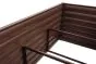 Alu Hochbeet Winchester - max. Abmessungen: 200 x 100 cm, Höhe: 86 cm, Farbe: schokobraun