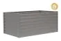 Alu Hochbeet Winchester - max. Abmessungen: 200 x 100 cm, Höhe: 86 cm, Farbe: grau 5S