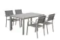 Josef Steiner Gartenmöbel-Set 5-teilig - Farbe: graualuminium