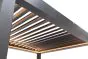 Loungeliege London aus Aluminium - Farbe: anthrazit, Maße: 2050 x 1800 x 2000 mm