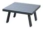 Kaffeetisch quadratisch Lissabon aus Aluminium - Farbe: anthrazit, Maße: 710  x 710 x 380 mm