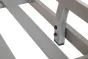 Gartenmöbelset Lissabon 4-teilig - Farbe: graualuminium