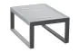 Beistelltisch Lissabon aus Aluminium - Farbe: graualuminium, Maße: 690  x 500 x 320 mm