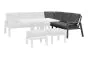 3-Sitzer-Sofa rechts Malaga - Breite: 2180 mm, Tiefe: 830 mm, Höhe: 880 mm