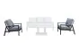 Sitzgruppe Mykonos Gartensessel – Breite: 760 mm, Tiefe: 795 mm, Höhe: 795 mm