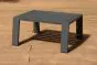 Kaffeetisch Neapel aus Aluminium - Farbe: anthrazit, Länge: 600 mm, Breite: 450 mm, Höhe: 280 mm