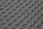 Sichtschutzstreifen Rattan für Doppelstabgitter- & Schmuckzäune - Farbe: schwarz