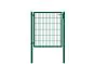 Rohrrahmentor Basic 1-flügelig - Ausführung: grün beschichtet, Höhe: 123 cm, Durchgangslichte: ca. 87 cm