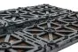 Terrassendielen Stecksystem WPC – Farbe: grau, Breite: 150 mm, Länge: 600 mm, Höhe: 22 mm