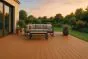 Terrassendielen Stecksystem WPC – Farbe: hellbraun, Breite: 150 mm, Länge: 600 mm, Höhe: 22 mm