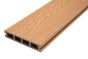Terrassendielen WPC - Länge: 2900 mm, Querschnitt: 140 x 25 mm, Farbe: Holzoptik hell
