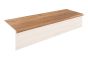 Stufenauflage Vinyl 1200 x 300 x 30 mm  - Modell: MOZART Eiche Dekor