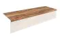 Stufenauflage Vinyl 1200 x 300 x 30 mm  - Modell: OFFENBACH Walnuss Dekor
