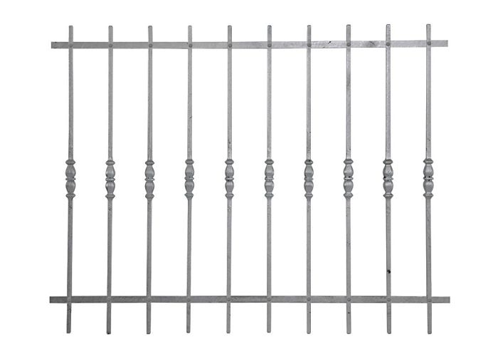 Fenstergitter Triest aus Stahl  