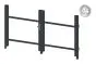 Aluzaun Türrahmen 2-flügelig ohne Füllung (Profil: 63 mm) - Türhöhe: 940-1500 mm, Anschlag: rechts, Farbe: anthrazit