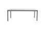 Esstisch Boston ausziehbar aus Aluminium - Farbe: graualuminium, Länge: 2000 / 2940 mm, Breite: 900 mm, Höhe: 750 mm
