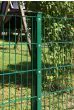 Zaunpfosten Mod. A - Ausführung: verzinkt, für Zaunhöhe: 103 cm, Länge: 108,5 cm, Befestigungspunkte: 6