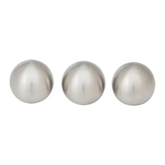 Edelstahl Zierkugel für 10 mm Gurt