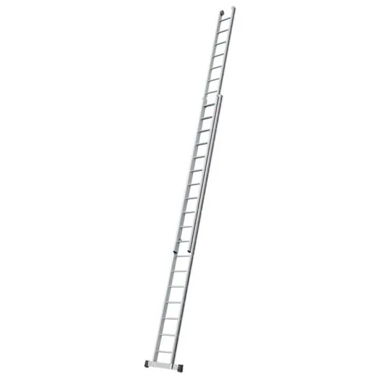 Euro-Profi Schiebeleiter 2-tlg. Mod. S302 - Sprossenanzahl: 2 x 18, Länge max.: ca. 9,40 m