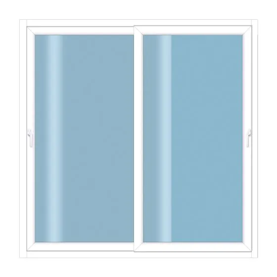 Schiebetür 2-flügelig ESG-Verglasung - 2-teilig 2000 x 2000 mm