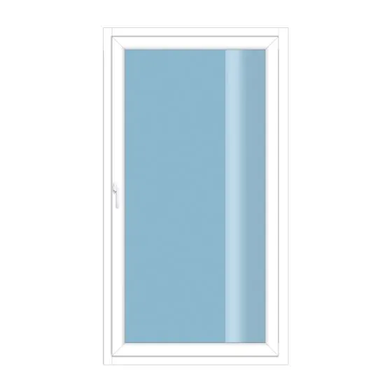 Kunststoff Terrassentür 1-flügelig Dreh- / Kipp - Maße (B x H): 1000 x 2000 mm, Farbe außen / innen: anthrazit / weiß, Anschlag: DIN-rechts